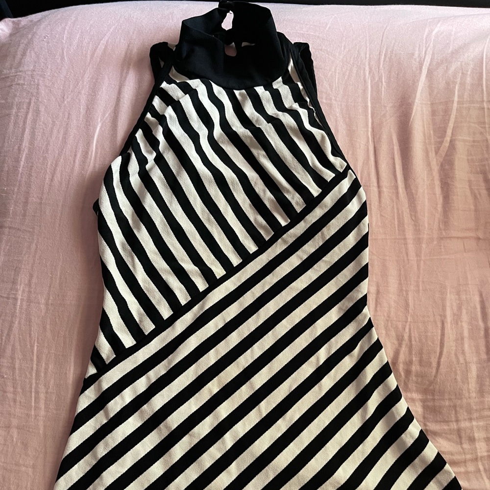 size small open back shirt